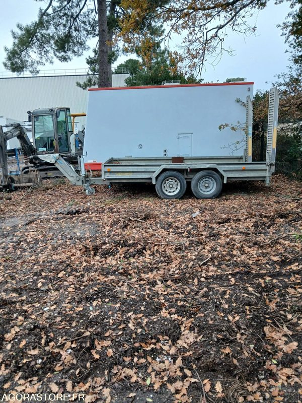 REMORQUE PORTE ENGINS - 栏板式/ 平板拖车:图2 REMORQUE PORTE ENGINS - 栏板式/ 平板拖车:图2