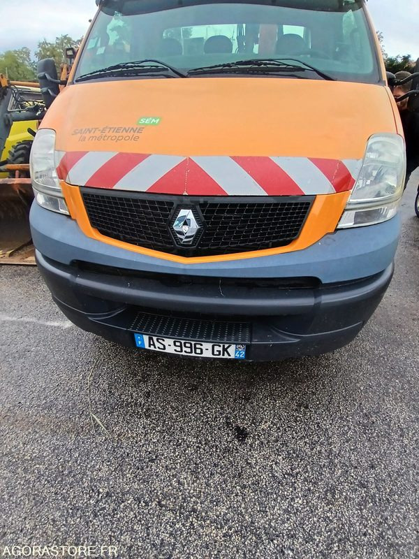 RENAULT CAMION BENNE MASCOTT AVEC GRUET PALFINGER - 2005 -124737 KMS - 卡车:图1 RENAULT CAMION BENNE MASCOTT AVEC GRUET PALFINGER - 2005 -124737 KMS - 卡车:图1
