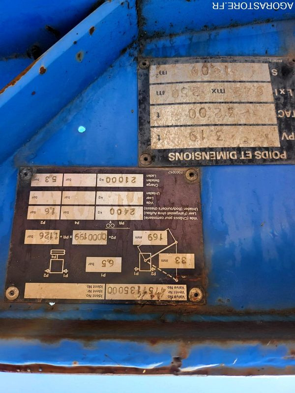 Remorque porte container - 全挂车:图4 Remorque porte container - 全挂车:图4