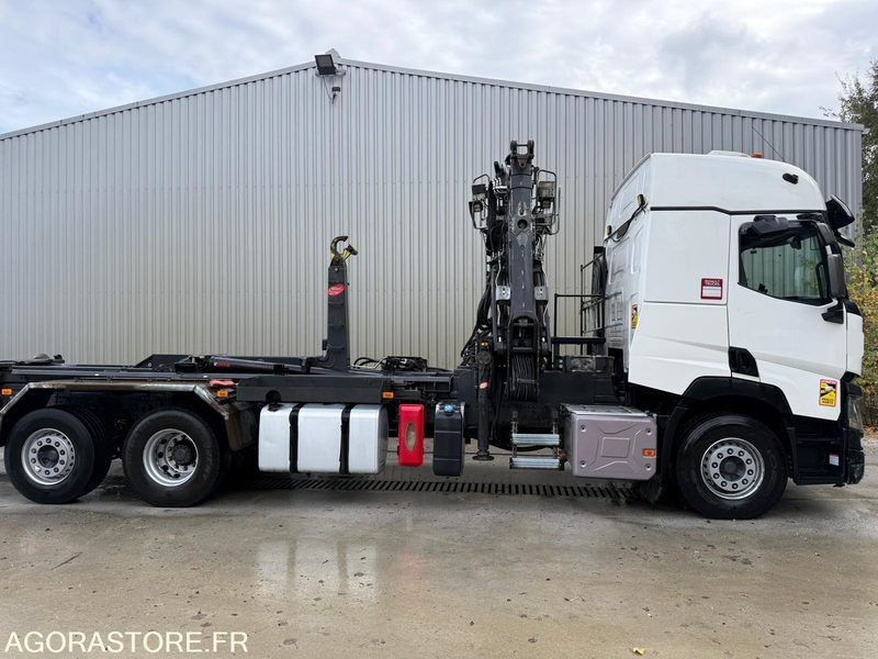 Renault porteur C460 Ampliroll Grue 6x2 remorquant - 吊钩升降车:图1 Renault porteur C460 Ampliroll Grue 6x2 remorquant - 吊钩升降车:图1