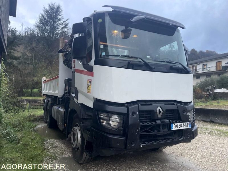 Renault trucks C460 26T BENNE GRUE - 2014 - 347103 -DM941LF - 卡车:图2 Renault trucks C460 26T BENNE GRUE - 2014 - 347103 -DM941LF - 卡车:图2