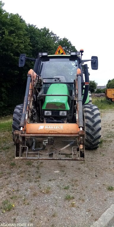 Tracteur Deutz Agrotron 80 avec chargeur MX 100 - 拖拉机:图1 Tracteur Deutz Agrotron 80 avec chargeur MX 100 - 拖拉机:图1