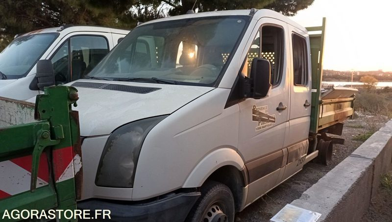 VOLKSWAGEN CRAFTER benne double cabine - 2011 - 213750kms - BL-964-FA - 翻斗货车:图1 VOLKSWAGEN CRAFTER benne double cabine - 2011 - 213750kms - BL-964-FA - 翻斗货车:图1
