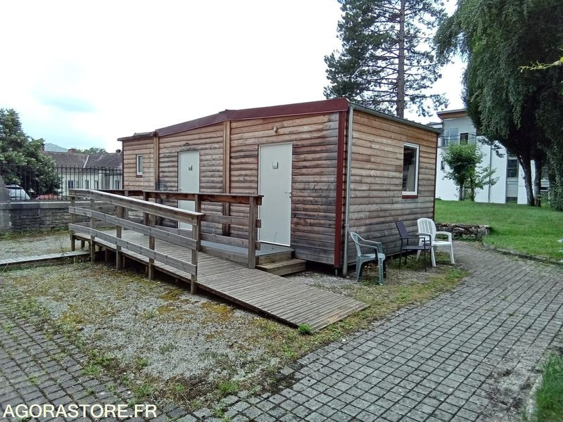 Vente chalet (bureau et sanitaire) acheté en 2021 - 建筑集装箱:图1 Vente chalet (bureau et sanitaire) acheté en 2021 - 建筑集装箱:图1