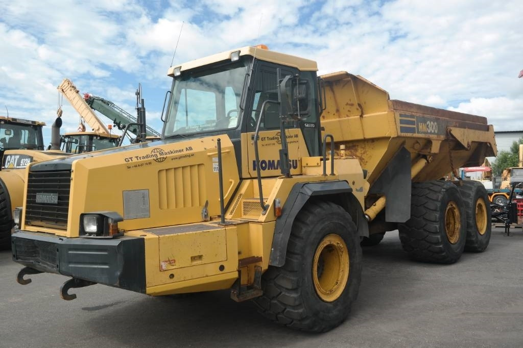 Komatsu HM 300-2 - 铰接式自卸车:图5 Komatsu HM 300-2 - 铰接式自卸车:图5