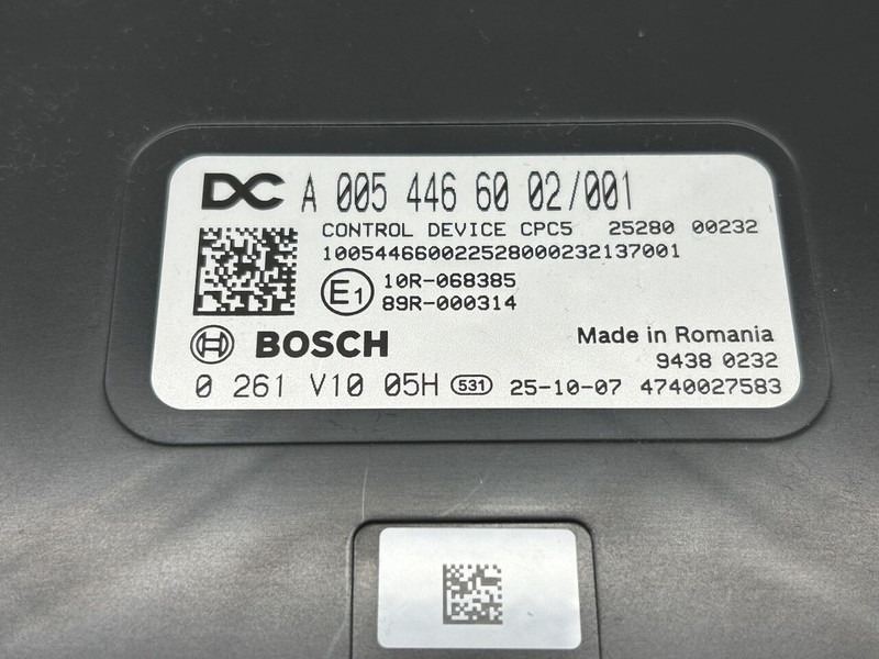 Mercedes-Benz CPC5 control device - ECU 适用于 卡车:图4 Mercedes-Benz CPC5 control device - ECU 适用于 卡车:图4