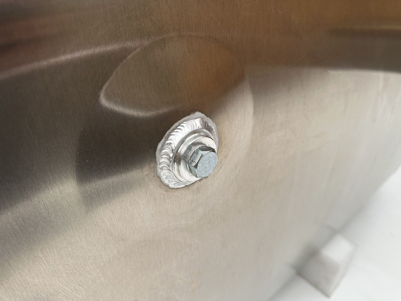 新的 燃料箱 适用于 卡车 Mercedes-Benz New aluminum fuel tank 650L：图7