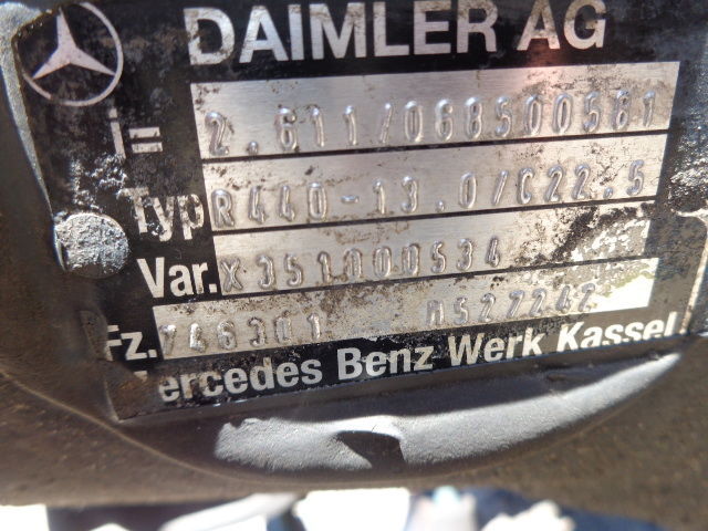 Mercedes-Benz differential R440 13A/22.5 - 悬挂系统 适用于 卡车:图3 Mercedes-Benz differential R440 13A/22.5 - 悬挂系统 适用于 卡车:图3