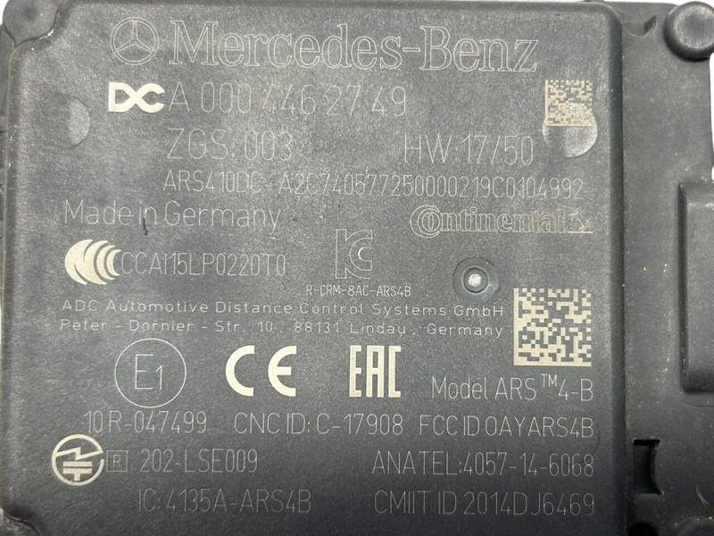 Mercedes-Benz distronic, radar sensor - 传感器 适用于 卡车:图4 Mercedes-Benz distronic, radar sensor - 传感器 适用于 卡车:图4