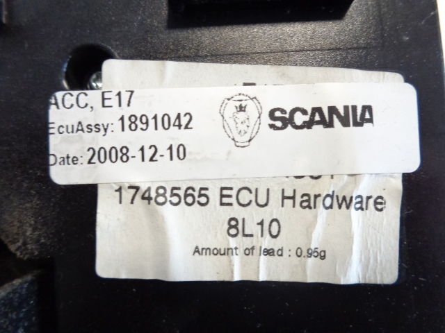 Scania ACC conditioner control unit 1891042, 1748565, 1789786, 1748564 - ECU 适用于 卡车:图4 Scania ACC conditioner control unit 1891042, 1748565, 1789786, 1748564 - ECU 适用于 卡车:图4