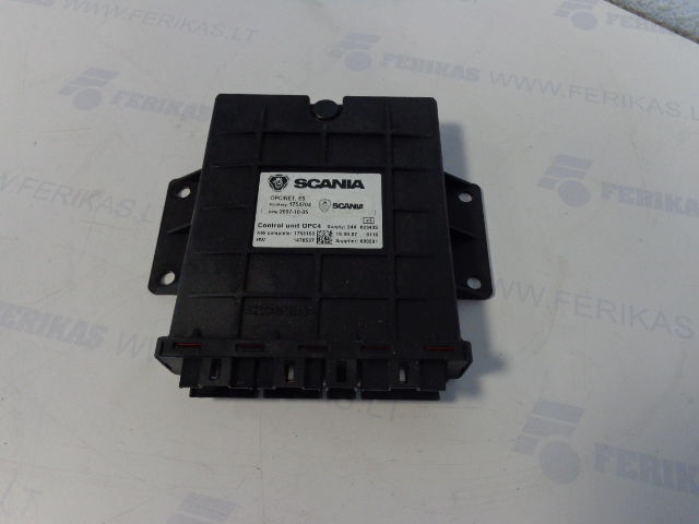 Scania Control unit OPC4 1754704, 1758158, 1478537, 1518631 "WORLDWIDE - ECU 适用于 卡车:图1 Scania Control unit OPC4 1754704, 1758158, 1478537, 1518631 "WORLDWIDE - ECU 适用于 卡车:图1