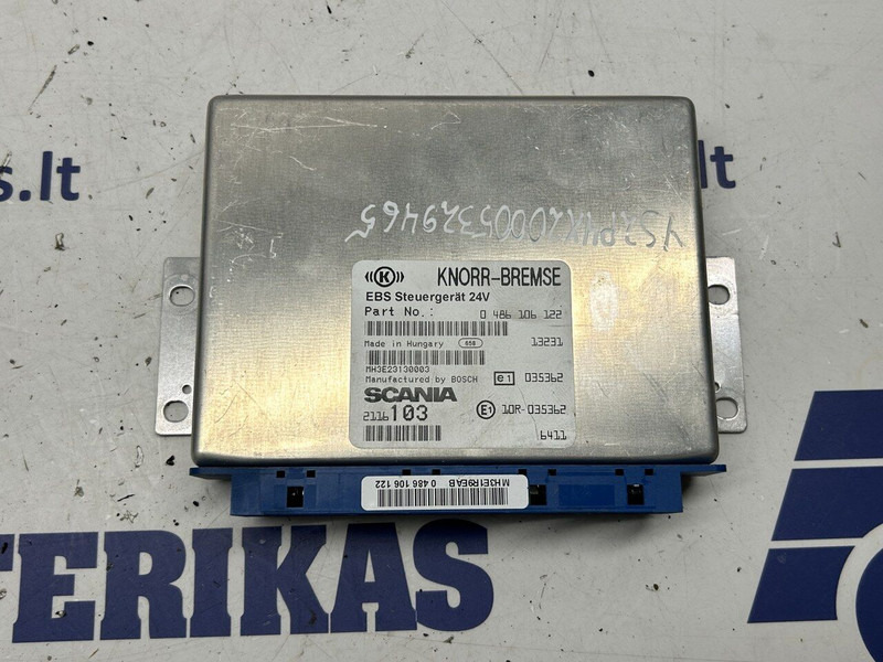 Scania EBS control unit - ECU 适用于 卡车:图1 Scania EBS control unit - ECU 适用于 卡车:图1