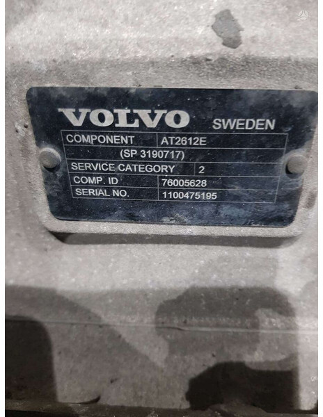 Volvo FH4 EURO 6 - 变速箱 适用于 卡车:图5 Volvo FH4 EURO 6 - 变速箱 适用于 卡车:图5