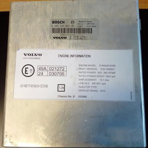 ECU MAN BOSCH 0281001521. 0261200173 \ 020600009:图14 ECU MAN BOSCH 0281001521. 0261200173 \ 020600009:图14