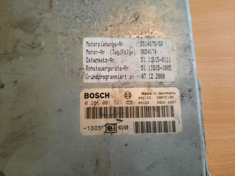 ECU MAN BOSCH 0281001521. 0261200173 \ 020600009:图7 ECU MAN BOSCH 0281001521. 0261200173 \ 020600009:图7