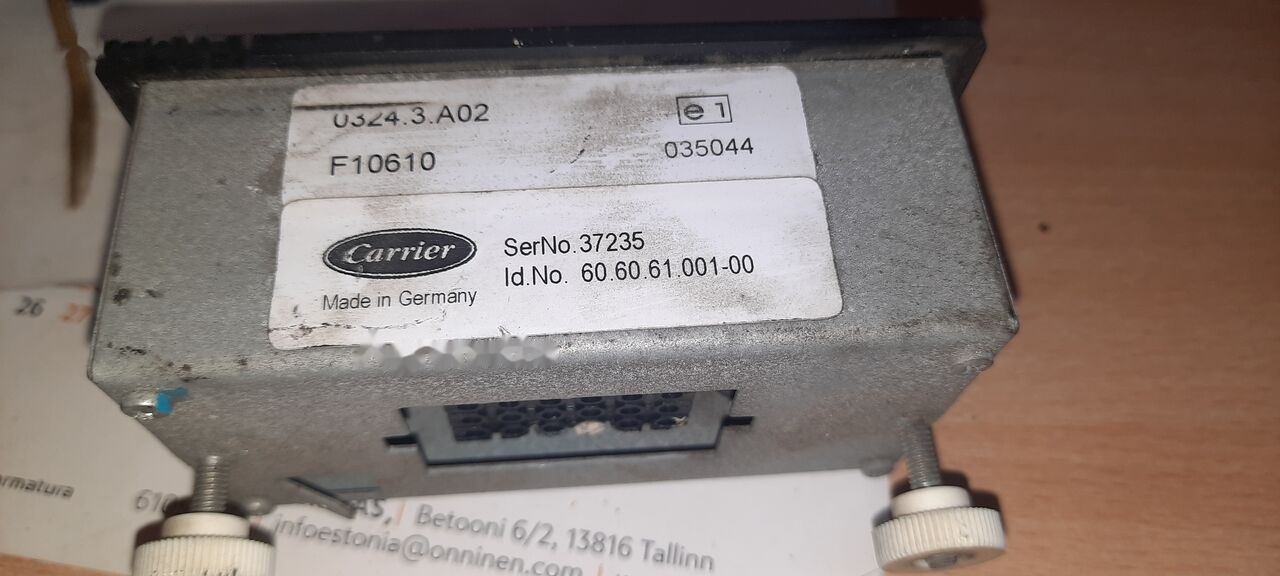 MAN Wabco 037 20/05 . 4461950040 83.25814-6003 MAN LionsCiti - ECU 适用于 巴士:图4 MAN Wabco 037 20/05 . 4461950040 83.25814-6003 MAN LionsCiti - ECU 适用于 巴士:图4