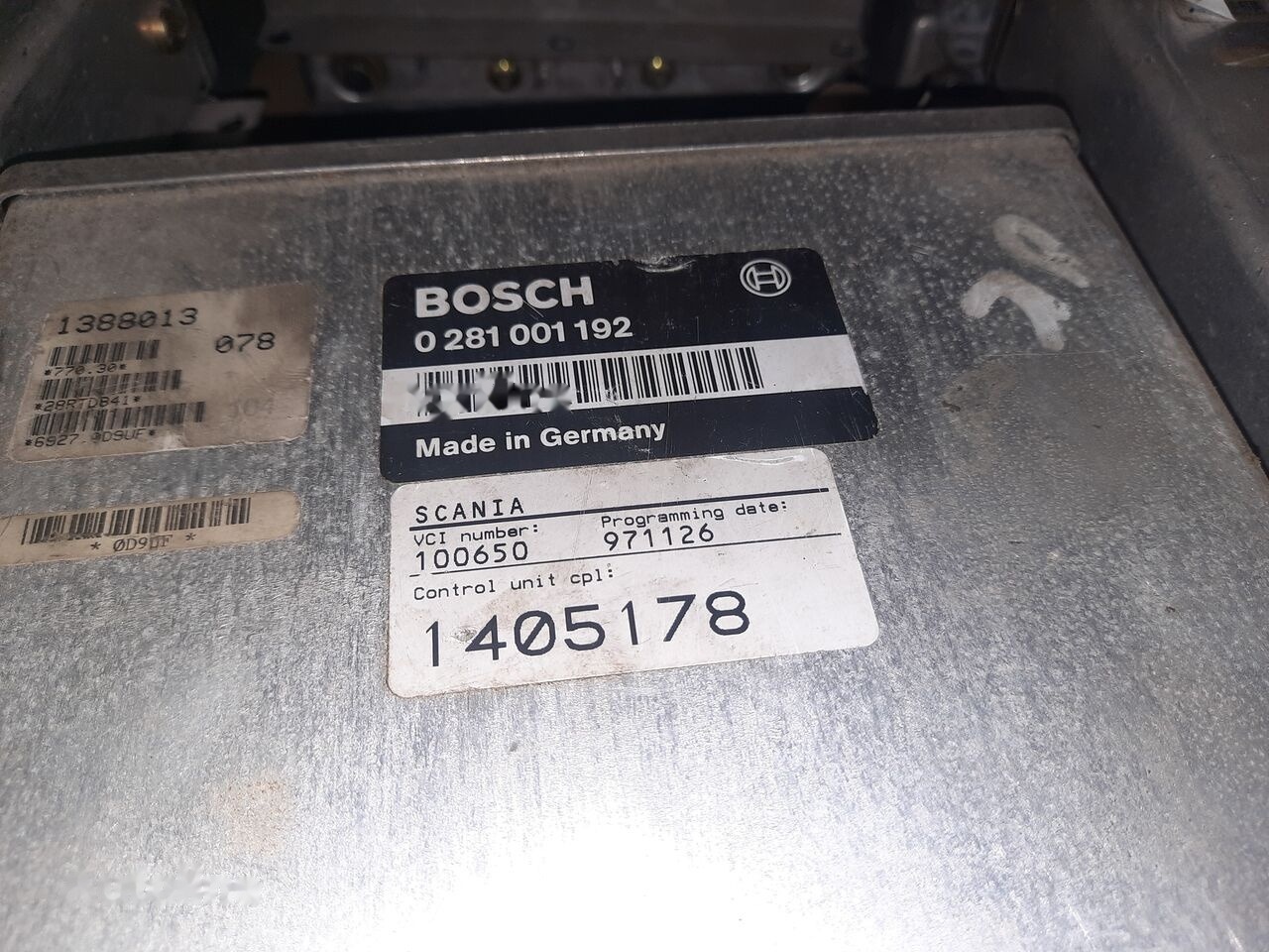 Scania 0281001192 Scania K113 - ECU 适用于 巴士:图4 Scania 0281001192 Scania K113 - ECU 适用于 巴士:图4