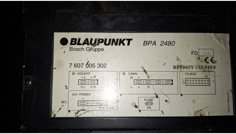 Volvo Blaupunkt BPA49 - ECU:图4 Volvo Blaupunkt BPA49 - ECU:图4