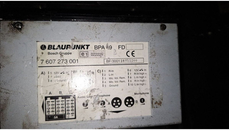 Volvo Blaupunkt BPA49 - ECU:图3 Volvo Blaupunkt BPA49 - ECU:图3