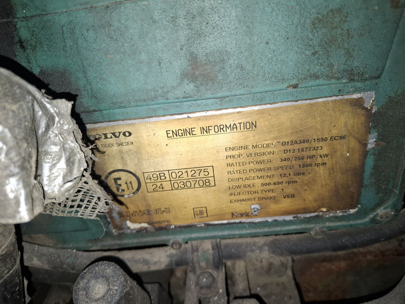 Volvo D12A - 发动机:图3 Volvo D12A - 发动机:图3