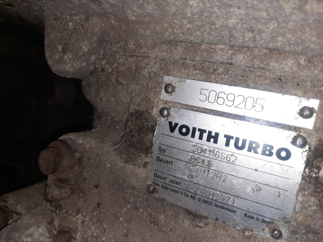 Volvo VOITH 864.5 \ 854.5 \ 854.3E. 864.3E/ 864.3/ 861/ 863 Volvo B12 / B7/ B10 - 变速箱 适用于 巴士:图3 Volvo VOITH 864.5 \ 854.5 \ 854.3E. 864.3E/ 864.3/ 861/ 863 Volvo B12 / B7/ B10 - 变速箱 适用于 巴士:图3