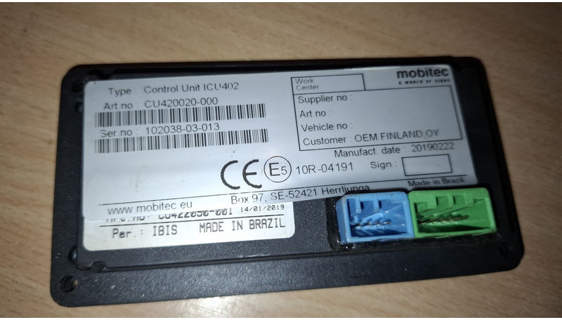 Volvo предохранительные платы Ивеко - 仪表板:图5 Volvo предохранительные платы Ивеко - 仪表板:图5