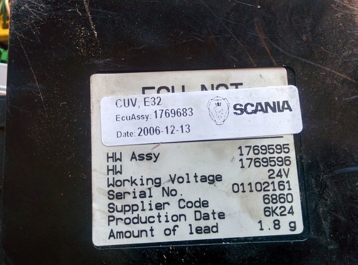 WABCO 1784017. 900226R11. 1759396. 75228-C3B . 176955 - ECU 适用于 巴士:图5 WABCO 1784017. 900226R11. 1759396. 75228-C3B . 176955 - ECU 适用于 巴士:图5