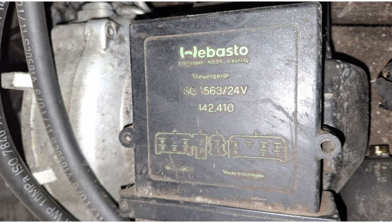 Webasto SG1572D - 暖通系统:图2 Webasto SG1572D - 暖通系统:图2