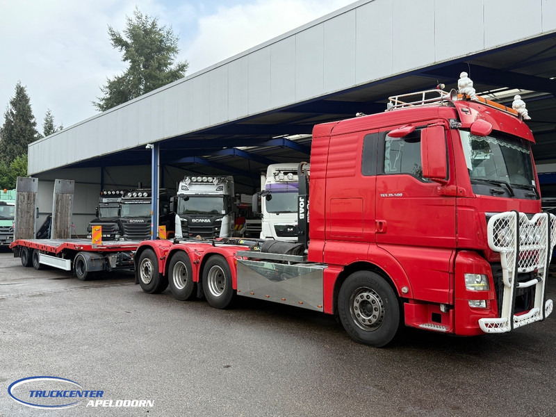 MAN TGX 35.500 + Damm trailer, 8x4, Joab, Bullbar, Custom interieur - 吊钩升降车:图1 MAN TGX 35.500 + Damm trailer, 8x4, Joab, Bullbar, Custom interieur - 吊钩升降车:图1