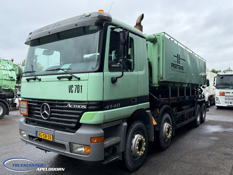 Mercedes-Benz Actros 4140 8x4 Naafreductie, Bladgeveerd, ADR - 真空车:图3 Mercedes-Benz Actros 4140 8x4 Naafreductie, Bladgeveerd, ADR - 真空车:图3