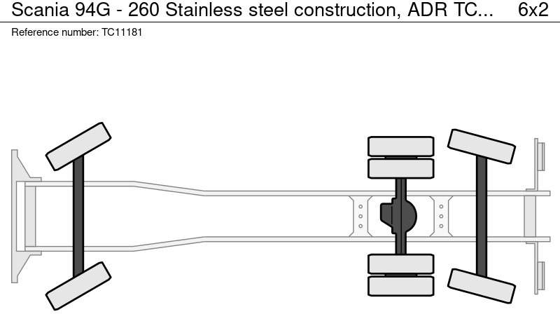 真空车 Scania 94G - 260 RVS opbouw, ADR：图7