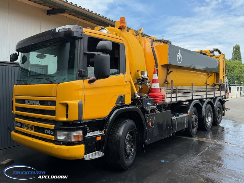 Scania P114GB8X2/4 NA 340 Tussenbak ontbreekt - 真空车:图1 Scania P114GB8X2/4 NA 340 Tussenbak ontbreekt - 真空车:图1