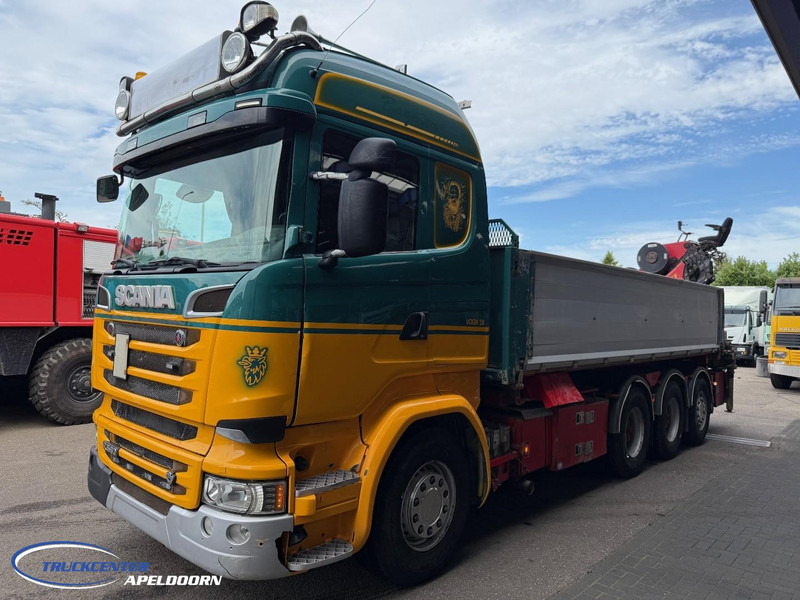 Scania R580 V8 8x4 Reduction axles, HMF 2620 K5 - 翻斗车, 起重车:图3 Scania R580 V8 8x4 Reduction axles, HMF 2620 K5 - 翻斗车, 起重车:图3
