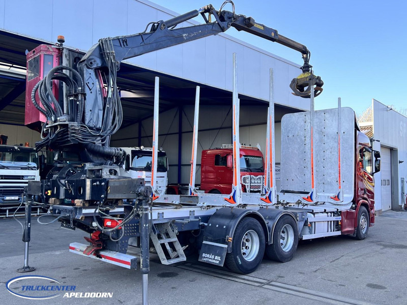 Scania R650 V8 NGS 6x4, Retarder, Jonsered Houtkraan - 木材运输车, 起重车:图2 Scania R650 V8 NGS 6x4, Retarder, Jonsered Houtkraan - 木材运输车, 起重车:图2