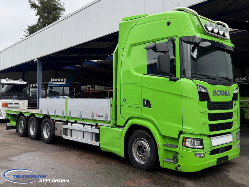 Scania R730 V8 NGS 8x4, Retarder, Twistlocks - 栏板式/ 平板卡车:图1 Scania R730 V8 NGS 8x4, Retarder, Twistlocks - 栏板式/ 平板卡车:图1
