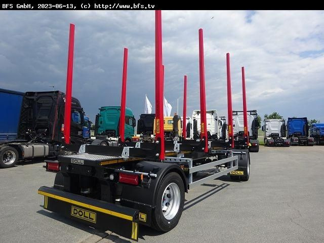 Doll Schemel-Kurzholztransportaufbau A2G-LZ64 neu - 木材运输拖车:图1 Doll Schemel-Kurzholztransportaufbau A2G-LZ64 neu - 木材运输拖车:图1