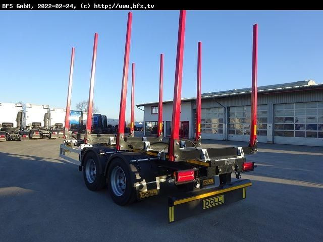 Doll Zentralachsanhänger A2T-LZ53 Tandem Kurzholz Anh - 木材运输拖车:图4 Doll Zentralachsanhänger A2T-LZ53 Tandem Kurzholz Anh - 木材运输拖车:图4