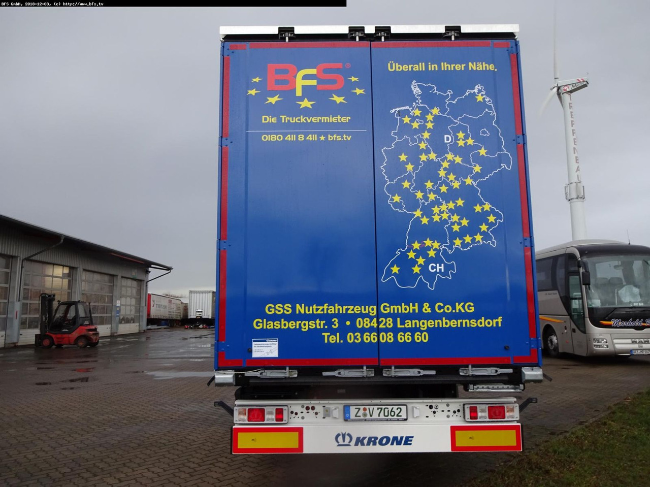 Krone Sattelauflieger SDP 27 eLB4-CS Krone, Schiebever - 侧帘半拖车:图2 Krone Sattelauflieger SDP 27 eLB4-CS Krone, Schiebever - 侧帘半拖车:图2