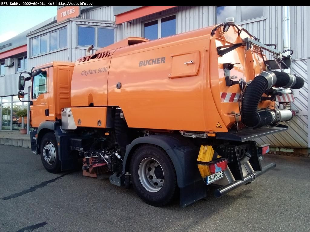 MAN TGM 15.290 4x2 BL CityFant 6000 SH Doppelseitige - 道路清扫机:图3 MAN TGM 15.290 4x2 BL CityFant 6000 SH Doppelseitige - 道路清扫机:图3