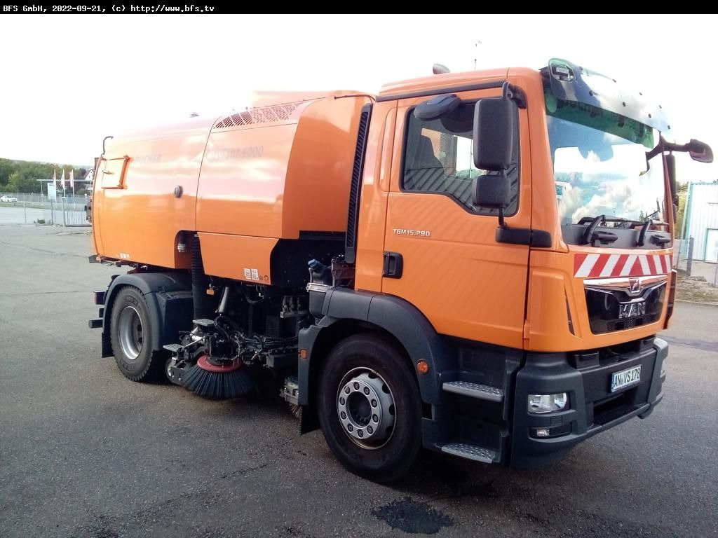 MAN TGM 15.290 4x2 BL CityFant 6000 SH Doppelseitige - 道路清扫机:图2 MAN TGM 15.290 4x2 BL CityFant 6000 SH Doppelseitige - 道路清扫机:图2