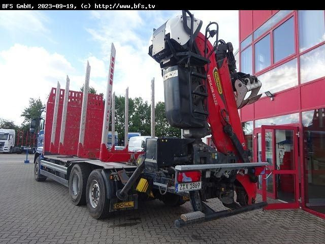 MAN TGS 26.500 6x4H-4BL Kurzholz - 木材运输车:图4 MAN TGS 26.500 6x4H-4BL Kurzholz - 木材运输车:图4