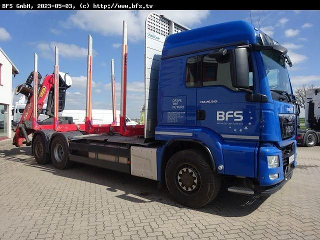 MAN TGS 26.510 6x4 H-4BL NEU ZF Getriebe + NEU Kuppl - 木材运输车:图2 MAN TGS 26.510 6x4 H-4BL NEU ZF Getriebe + NEU Kuppl - 木材运输车:图2