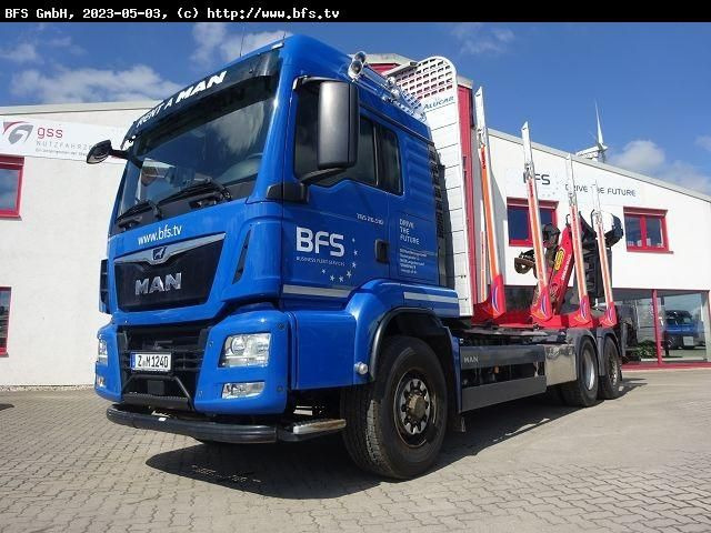 MAN TGS 26.510 6x4 H-4BL NEU ZF Getriebe + NEU Kuppl - 木材运输车:图1 MAN TGS 26.510 6x4 H-4BL NEU ZF Getriebe + NEU Kuppl - 木材运输车:图1