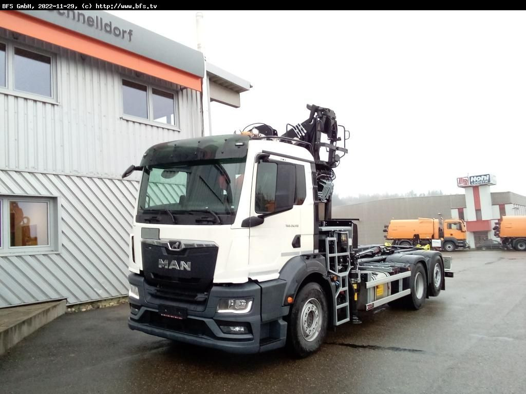 MAN TGS (TG3) 26.510 6x2-4 BL Recyclingkran - 吊钩升降车:图1 MAN TGS (TG3) 26.510 6x2-4 BL Recyclingkran - 吊钩升降车:图1