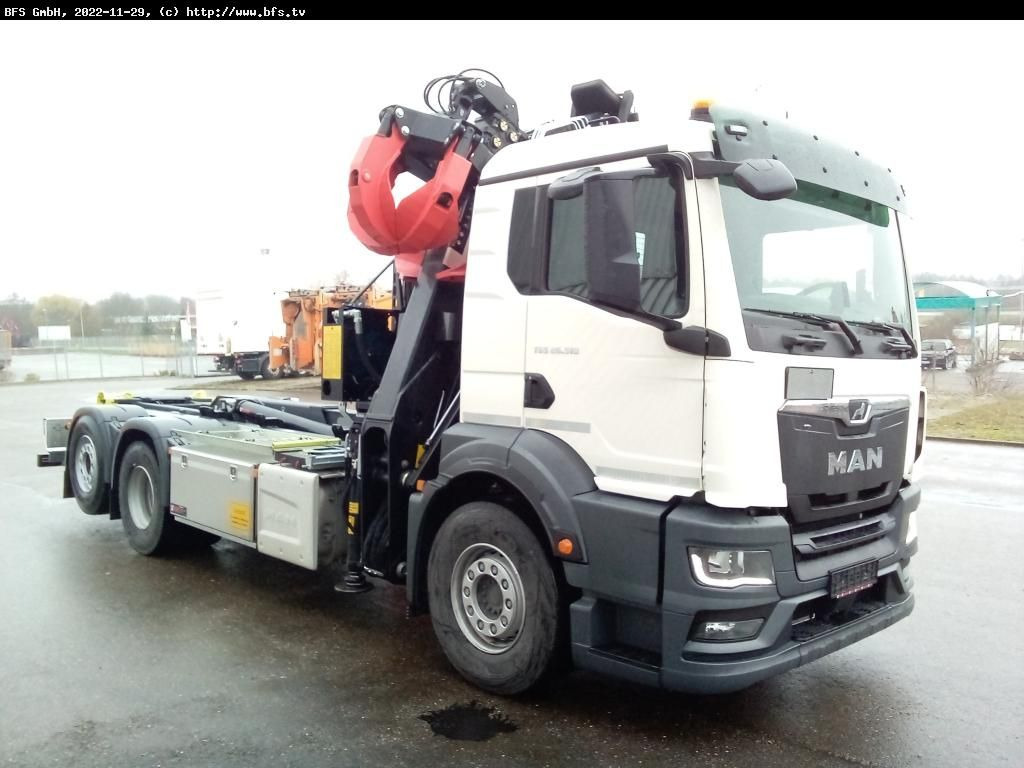 MAN TGS (TG3) 26.510 6x2-4 BL Recyclingkran - 吊钩升降车:图2 MAN TGS (TG3) 26.510 6x2-4 BL Recyclingkran - 吊钩升降车:图2