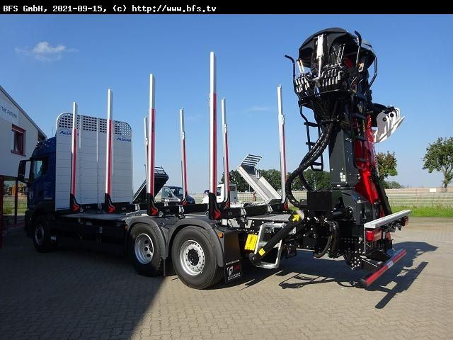 MAN TGS (TG3) 26.510 6x4H-4 BL CH Kurzholz Bio Öl - 木材运输车:图3 MAN TGS (TG3) 26.510 6x4H-4 BL CH Kurzholz Bio Öl - 木材运输车:图3