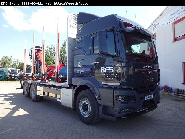 MAN TGS (TG3) 26.510 6x4H-4 BL CH Kurzholz Bio Öl - 木材运输车:图4 MAN TGS (TG3) 26.510 6x4H-4 BL CH Kurzholz Bio Öl - 木材运输车:图4