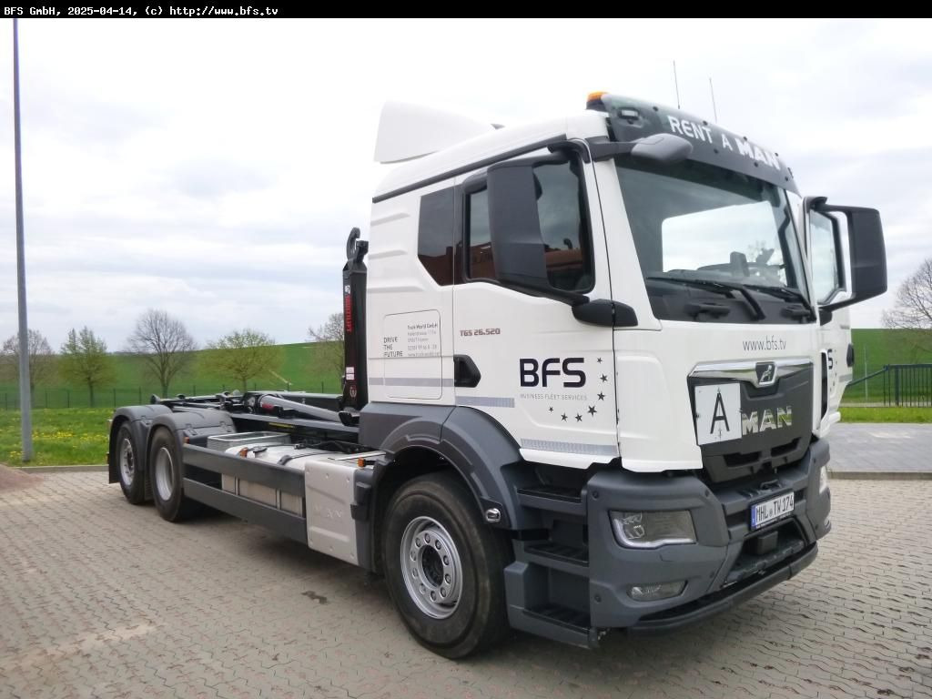 MAN TGS (TG3) 26.520 6x2-4 BL CH HIAB - 吊钩升降车:图1 MAN TGS (TG3) 26.520 6x2-4 BL CH HIAB - 吊钩升降车:图1