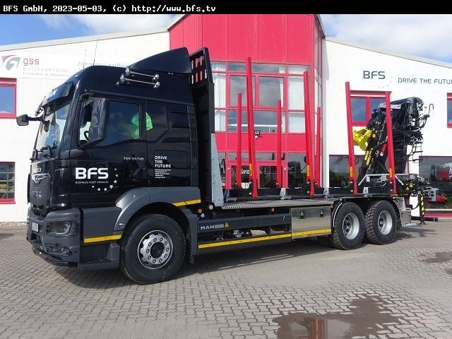 MAN TGS (TG3) 33.510 6x4 BL CH Loglift Holzladekran - 木材运输车:图2 MAN TGS (TG3) 33.510 6x4 BL CH Loglift Holzladekran - 木材运输车:图2