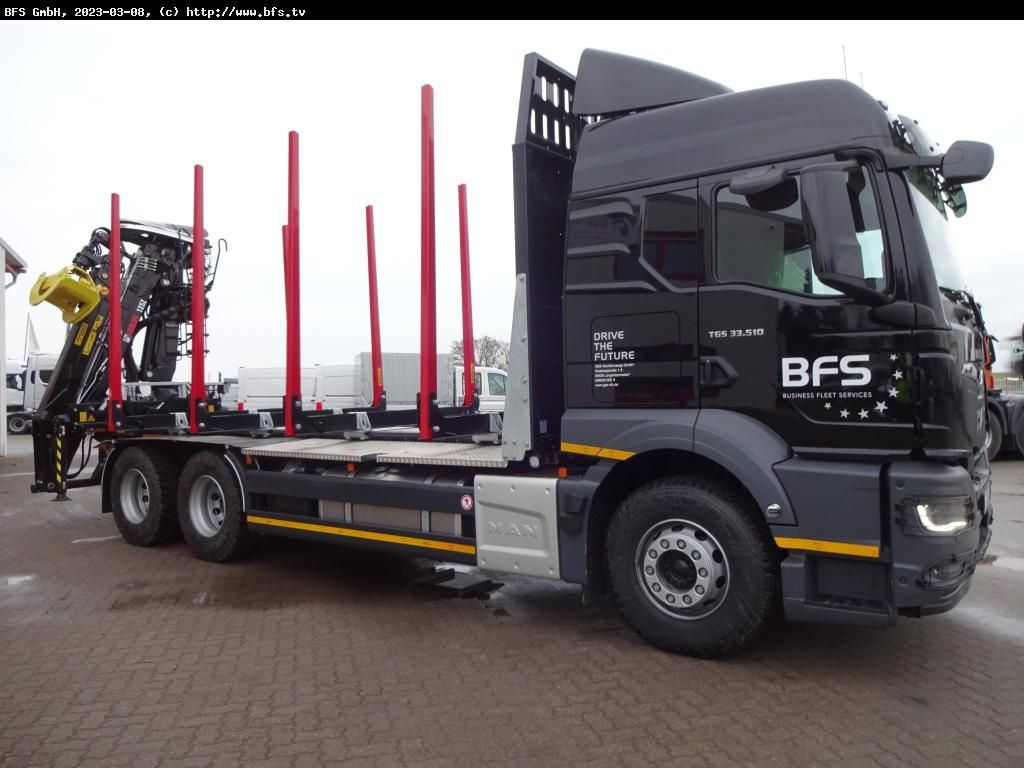 MAN TGS (TG3) 33.510 6x4 BL CH - 木材运输车:图2 MAN TGS (TG3) 33.510 6x4 BL CH - 木材运输车:图2